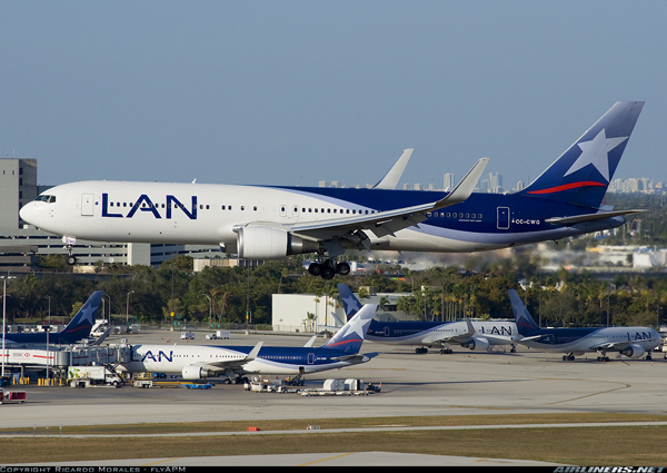 Lan Airlines said it would consider ending domestic air service if proposed legislation passes.