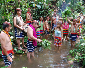 The Tsahillas in a ritual ceremony.
