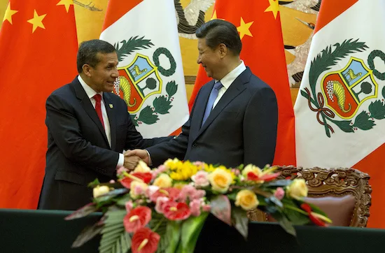 Peru's President Meets Chinese President
