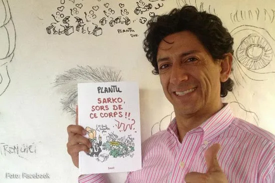 Cartoonist Xavier Bonilla
