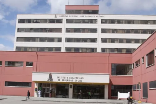 Cuenca's José Carrasco Regional IESS hospital.