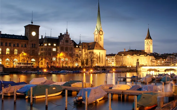 Zurich is rated the top city for quality of life.