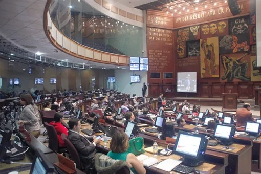 Ecuador's National Assembly voted for a new marriage law on Monday.