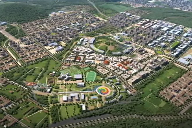 The master plan for Yachay University and Ecuador's "City of Knowledge."