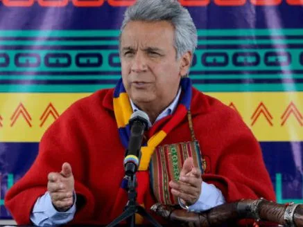 Moreno urges quick approval of referendum questions, says corruption fight advances