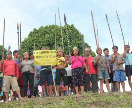 Peruvian villagers shut down oil wells in the Amazon, complaining about pollution and broken laws