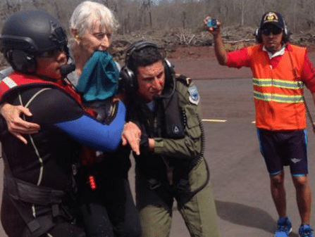 U.S. tourist rescued in the Galapagos; Talks planned on how to dissuade elderly visitors from risky pursuits