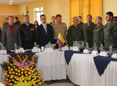 Ecuadorian and Colombian officials meet to plan changes to border security