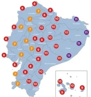 Noboa picks up support from defeated candidates; Government backtracks on Yasuní position; High UV warning issued as new temperature records are set