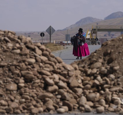 Bolivia ex-president Evo Morales calls for anti-government march in bid to return to power