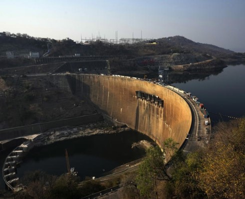 Suffering a drought of historic proportions, residents of Zambia go days without electricity
