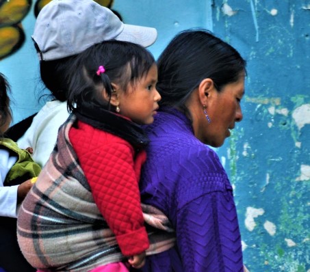 Bloodlines run strong among Ecuadorian families, but an occasional infusion is welcomed