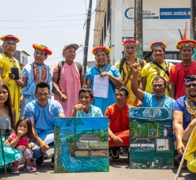 Landmark court decision granting protected area land title to Ecuador indigenous group is still in limbo