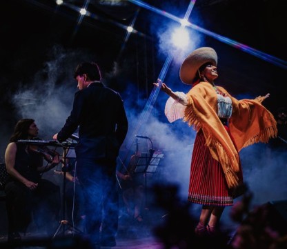 Fusion of classical, rap and Ecuadorian traditions at Teatro Tamariz; Fuerte Conela returns to the stage