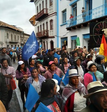 100,000 turn out for Cuenca’s ‘Great March for Water’