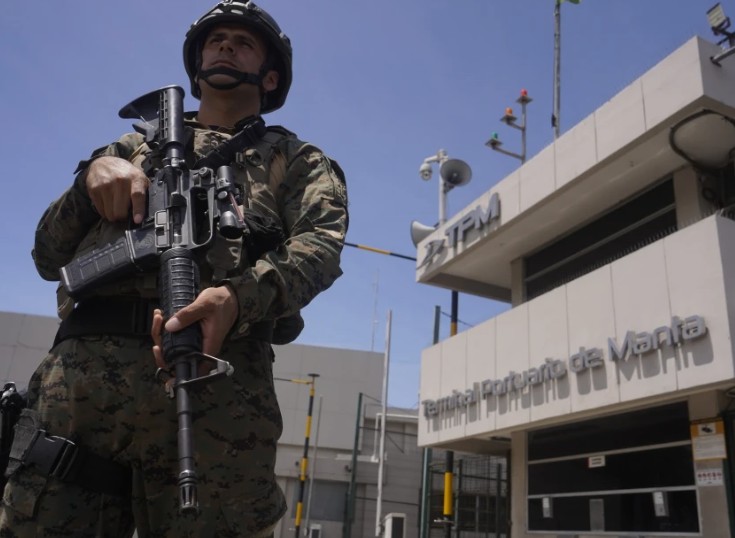 Ecuador deploys 75,000 soldiers to crime-ridden provinces under newly imposed nightly curfew