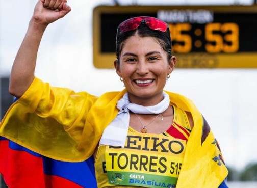 Noboa is vulnerable in November election, opposition says; Cuencana is world race walking champ; Fujimori leads in Peru election, faces runoff; Mazar recovers