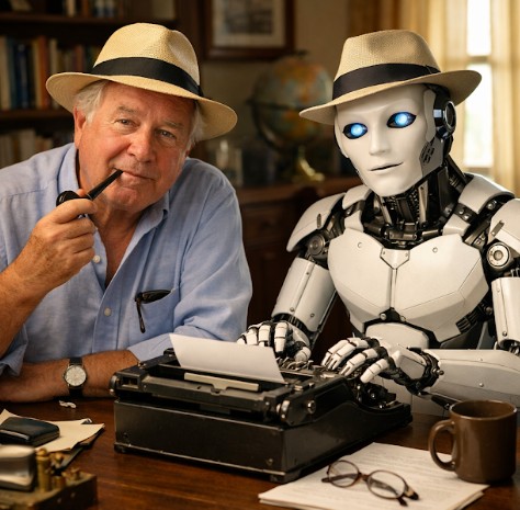 Has Charlie Larga been replaced by a robot?