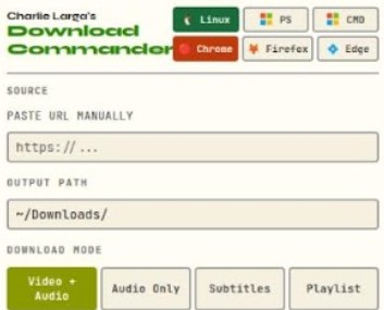 Downloading videos and music made simple