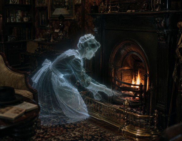 The mystery of the housemaid who never lit the fire