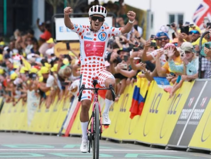 Ecuador’s Carapaz is ‘mountain king’ of Tour de France