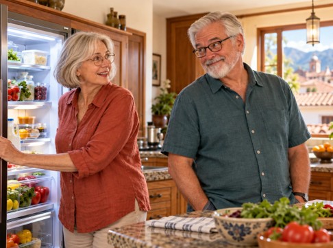 ‘We don’t need a backup plan.’ Then Elaine opened the refrigerator